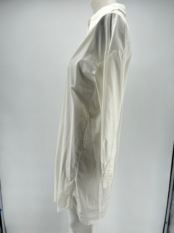 Robe chemise blanche