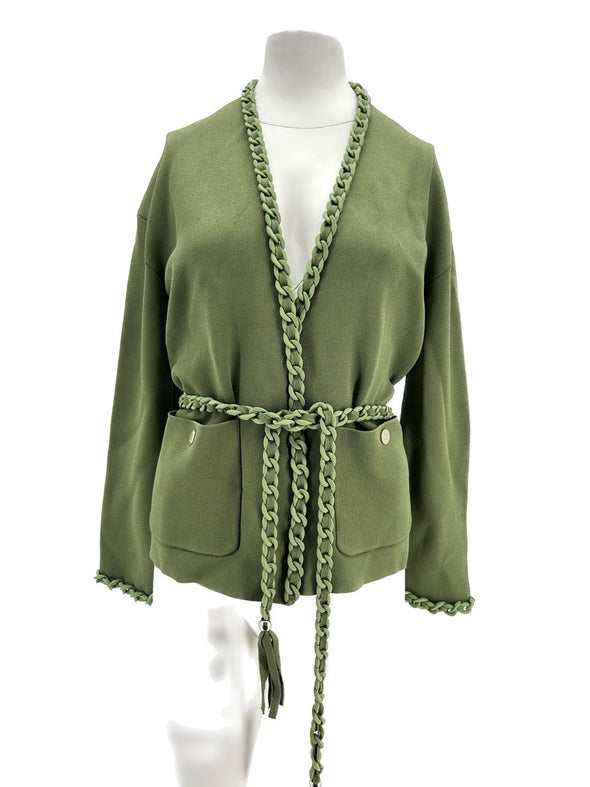 Cardigan kaki