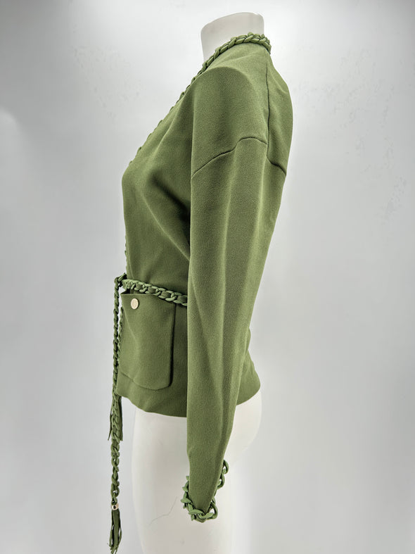 Cardigan kaki