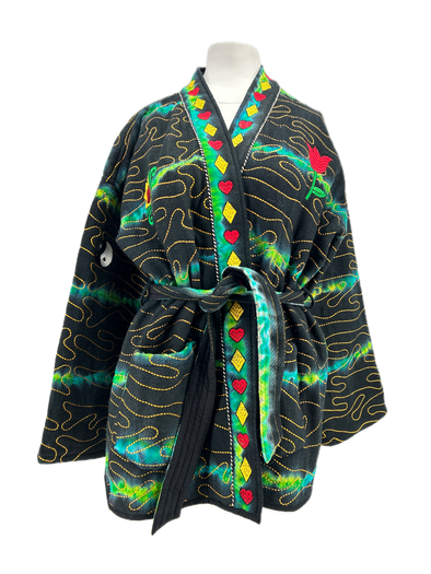 Kimono avec broderies