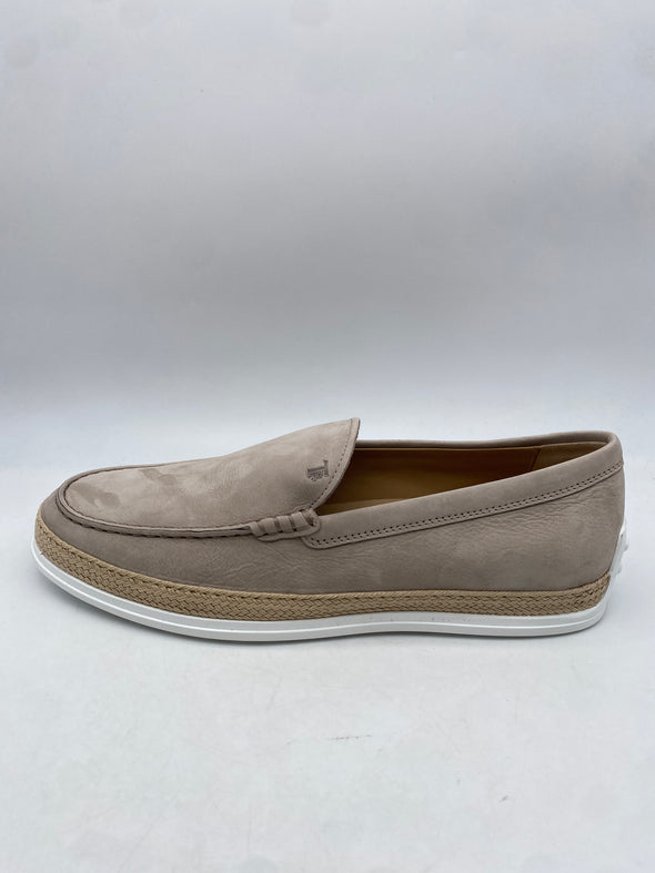 Mocassins taupe en daim