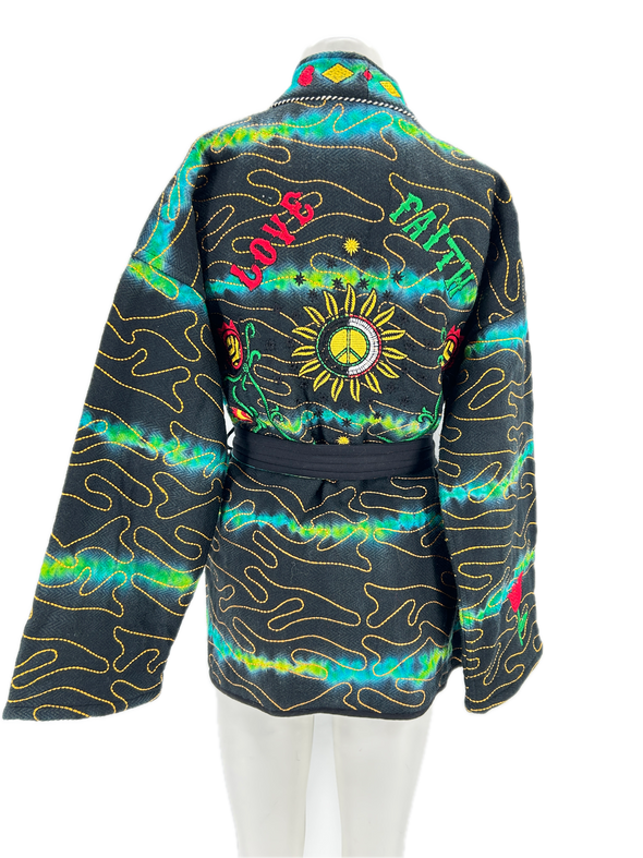 Kimono avec broderies