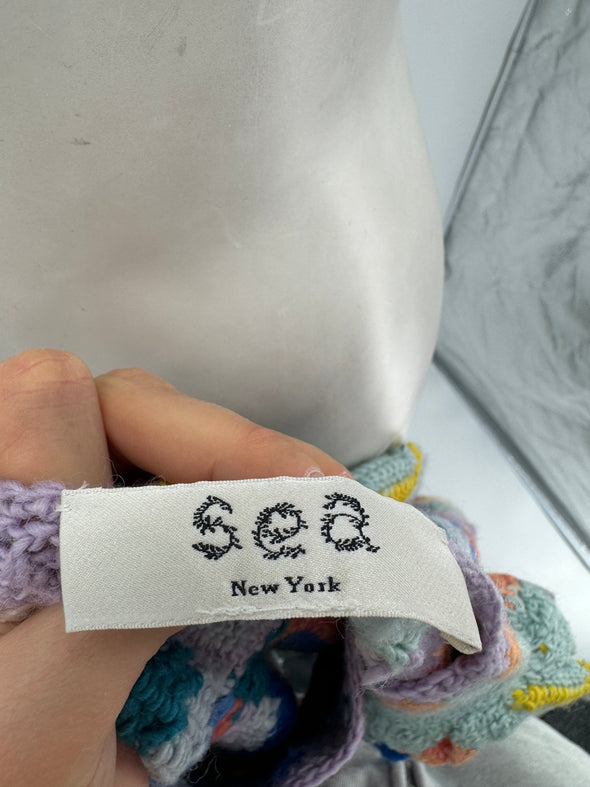 Top "Karli" multicolore en laine