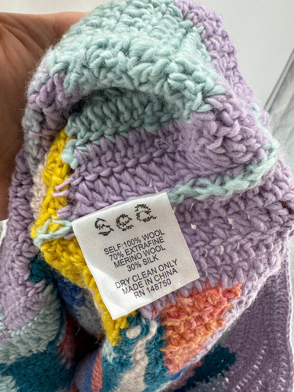 Top "Karli" multicolore en laine