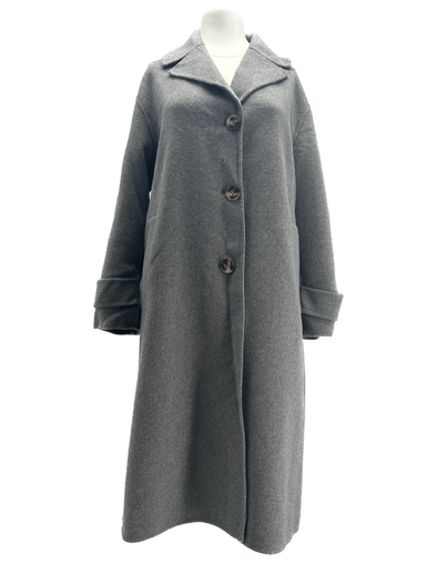 Manteau long gris
