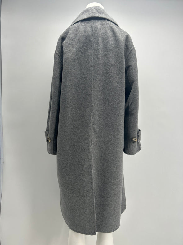 Manteau long gris
