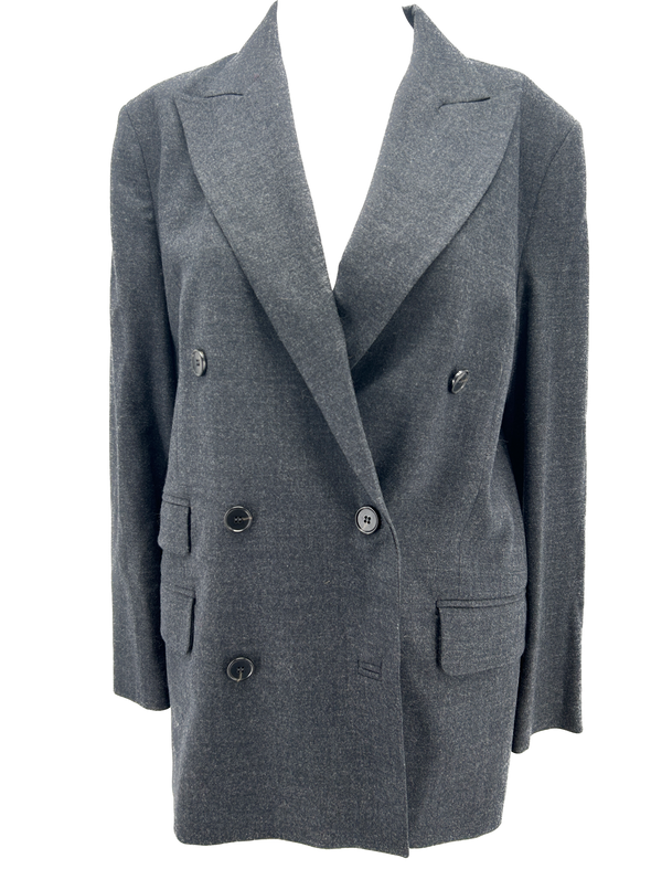 Veste grise en laine