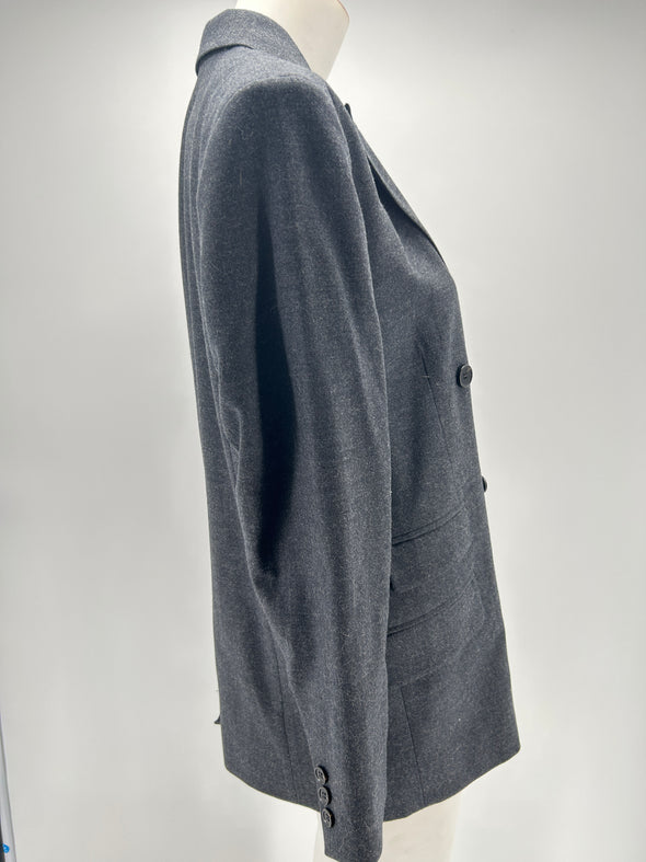 Veste grise en laine