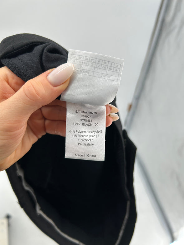 Pantalon de tailleur noir