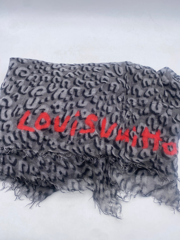 Foulard imprimée léopard