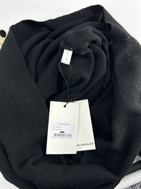 Pull col claudine à pois