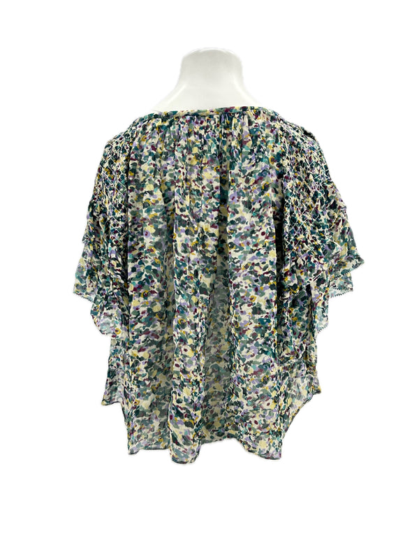 Blouse fleurie