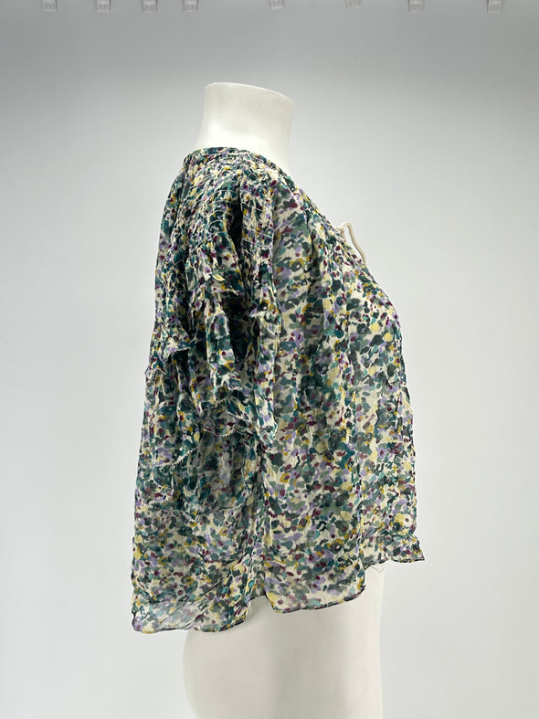 Blouse fleurie
