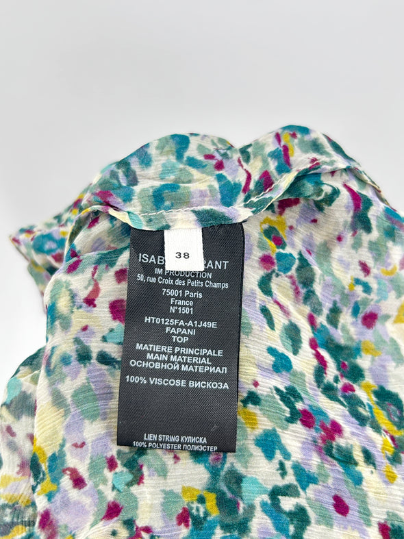 Blouse fleurie