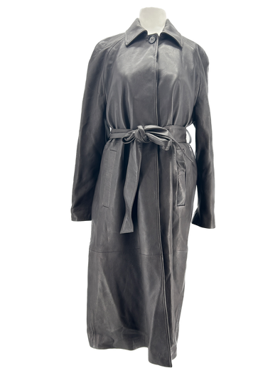 Trench en cuir