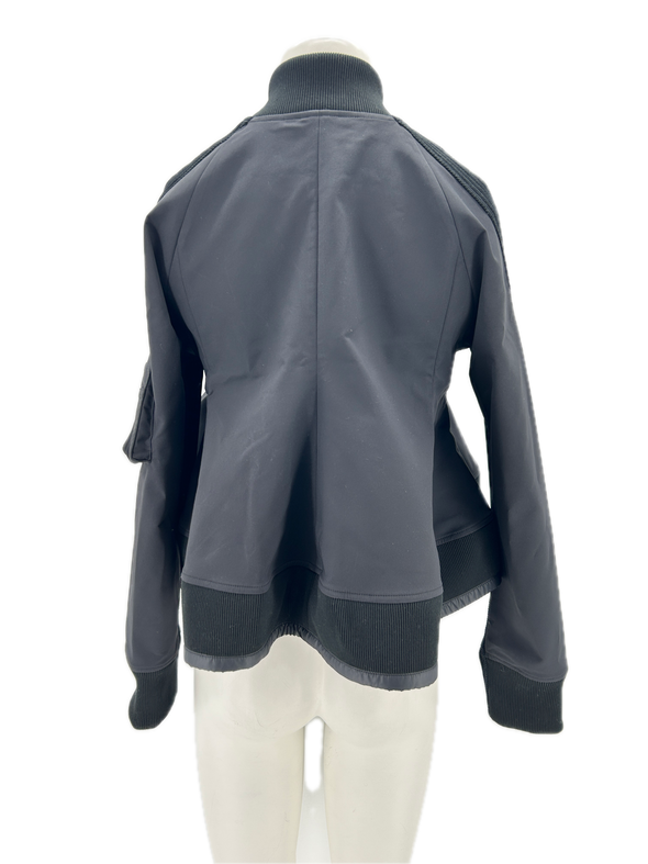Veste évasée noire