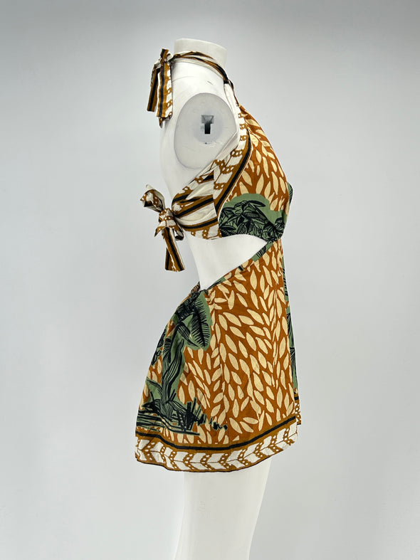 Mini robe imprimée