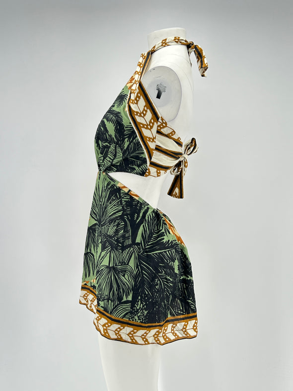 Mini robe imprimée