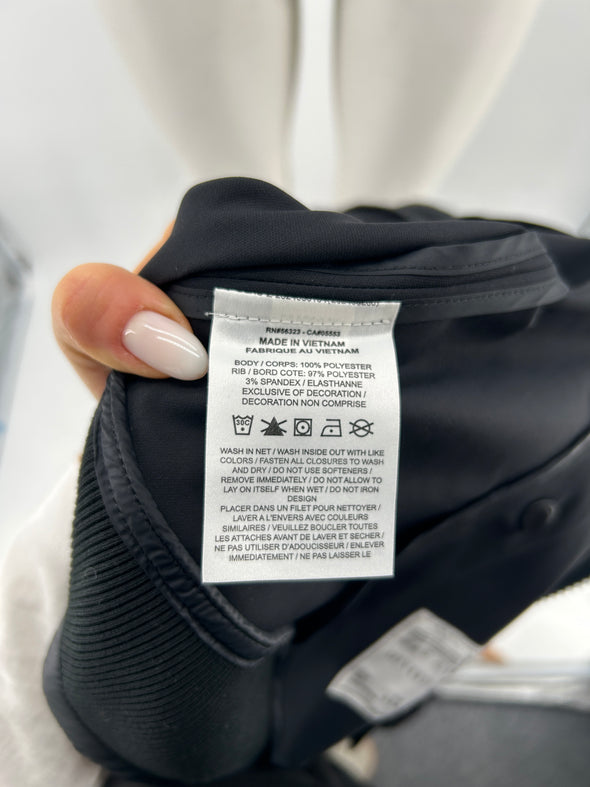 Veste évasée noire