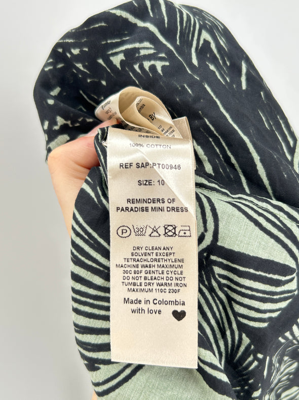 Mini robe imprimée