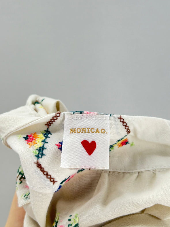 Robe bicolore
