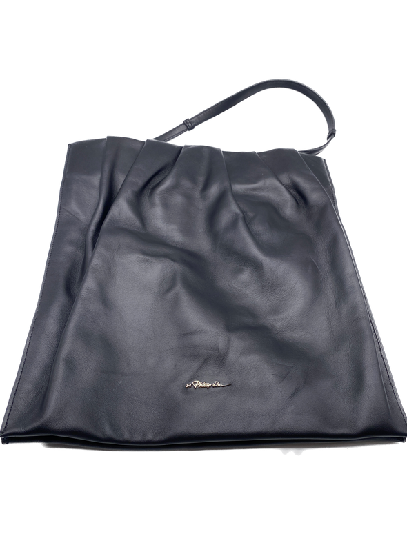 Sac en cuir noir