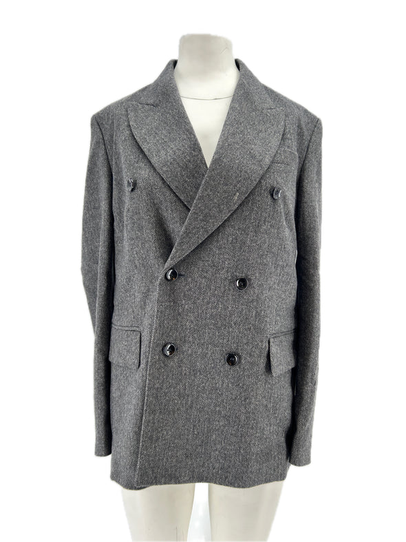 Blazer en laine gris