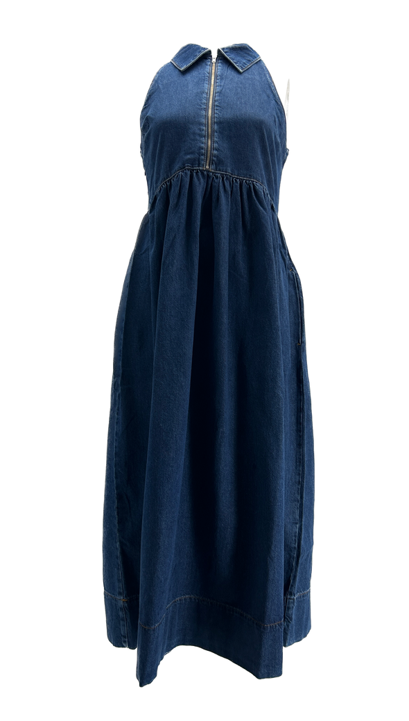 Robe longue en jean "Gabi"