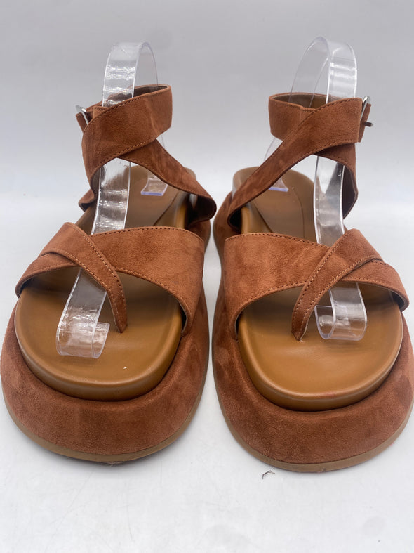 Sandales "Rosie 41" en daim marron