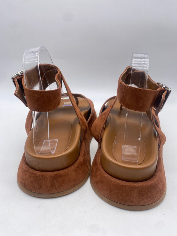 Sandales "Rosie 41" en daim marron