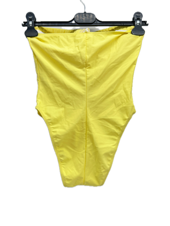 Maillot de bain une pièce jaune