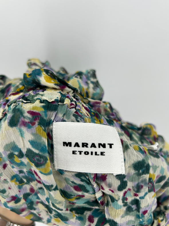 Jupe short fleurie
