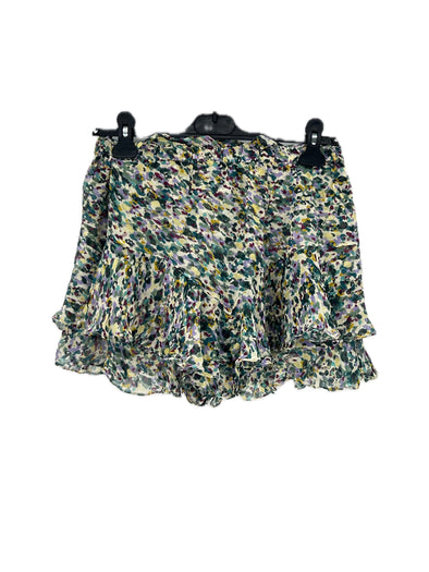 Jupe short fleurie