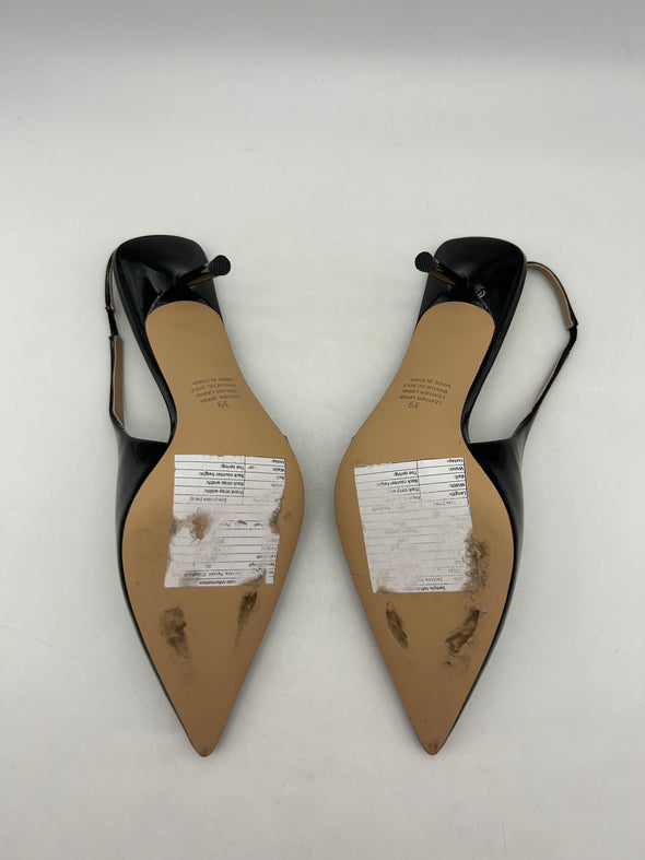 Sandales à talons noires "Jacinta"