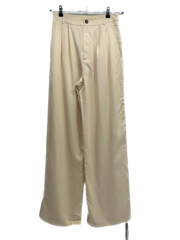 Pantalon de tailleur beige