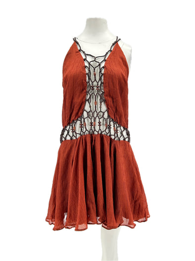 Robe terracotta