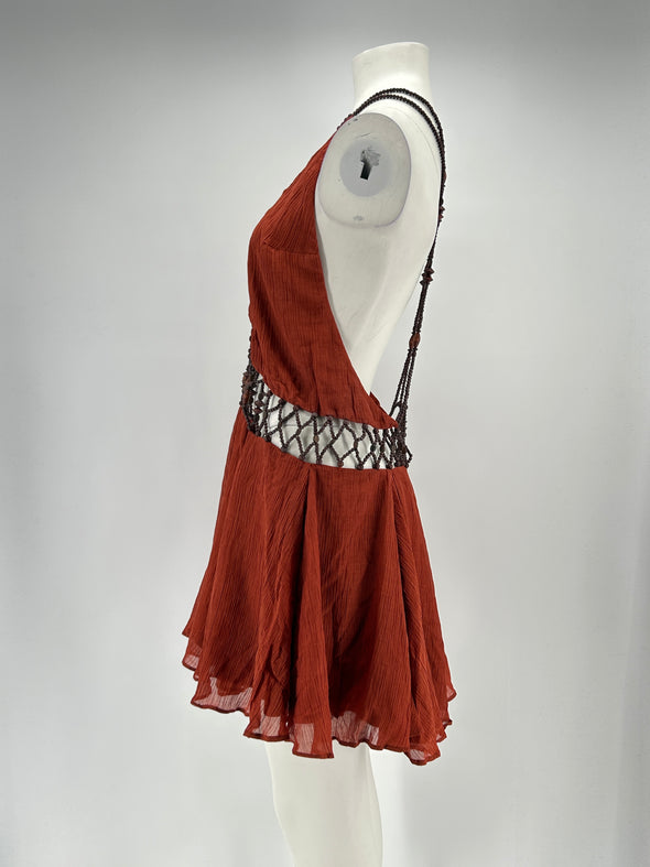 Robe terracotta