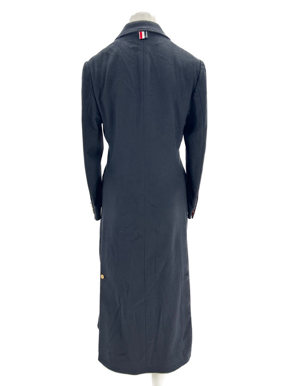 Manteau en laine noire