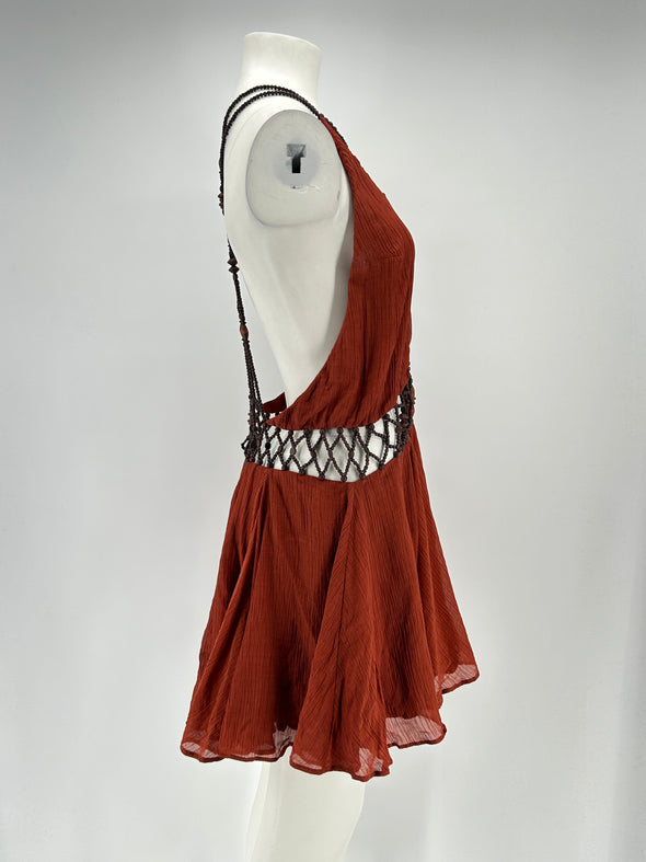 Robe terracotta