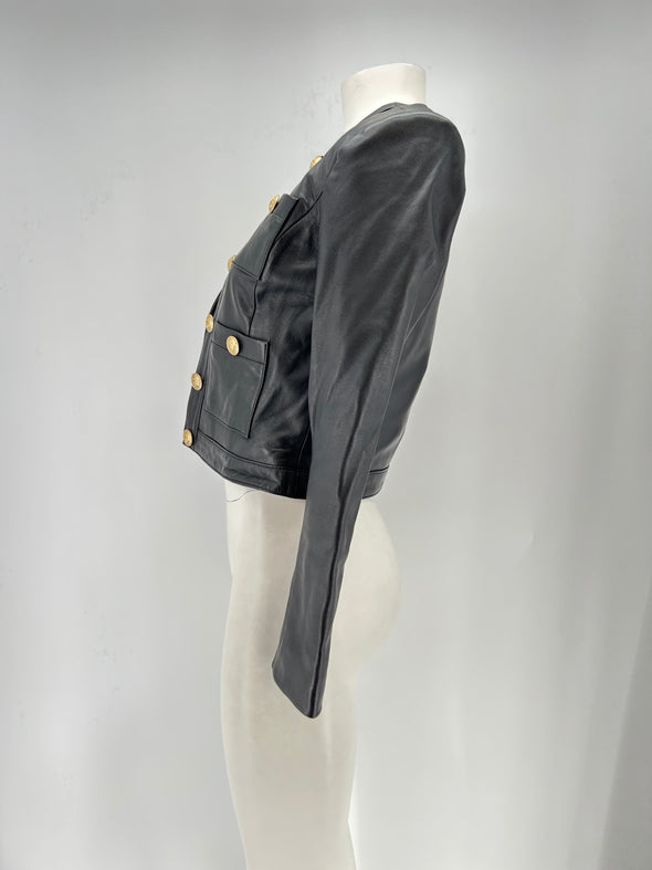 Veste en cuir