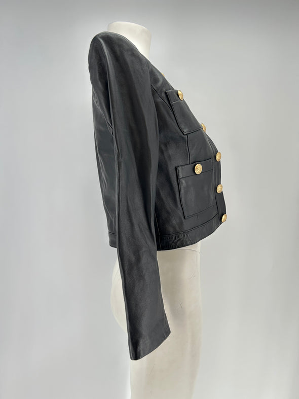 Veste en cuir