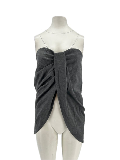 Top bustier en laine "Flo"