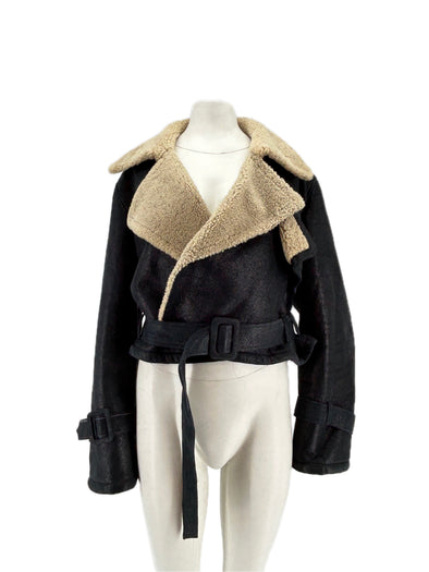 Veste en shearling