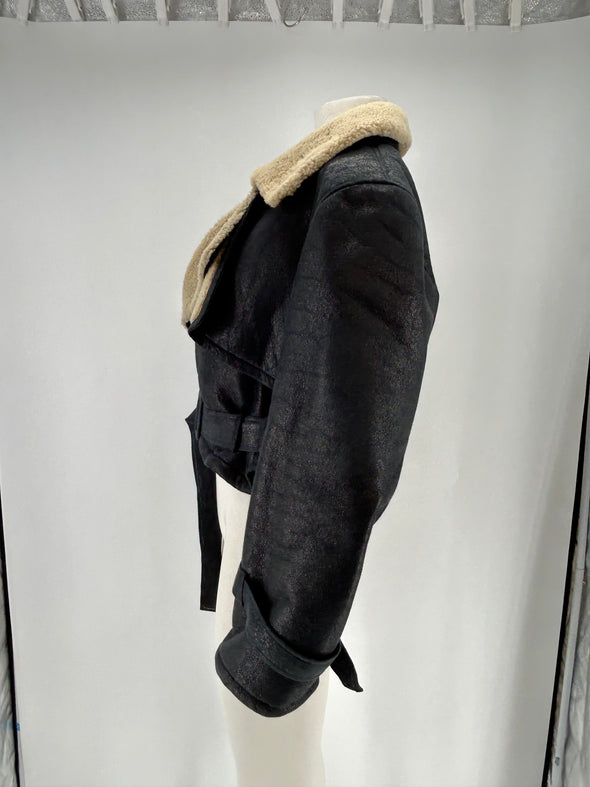 Veste en shearling
