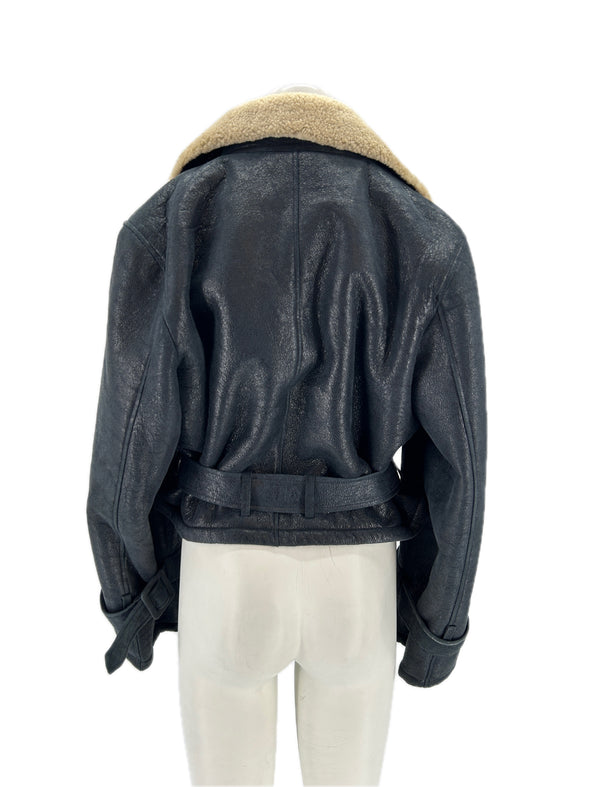 Veste en shearling
