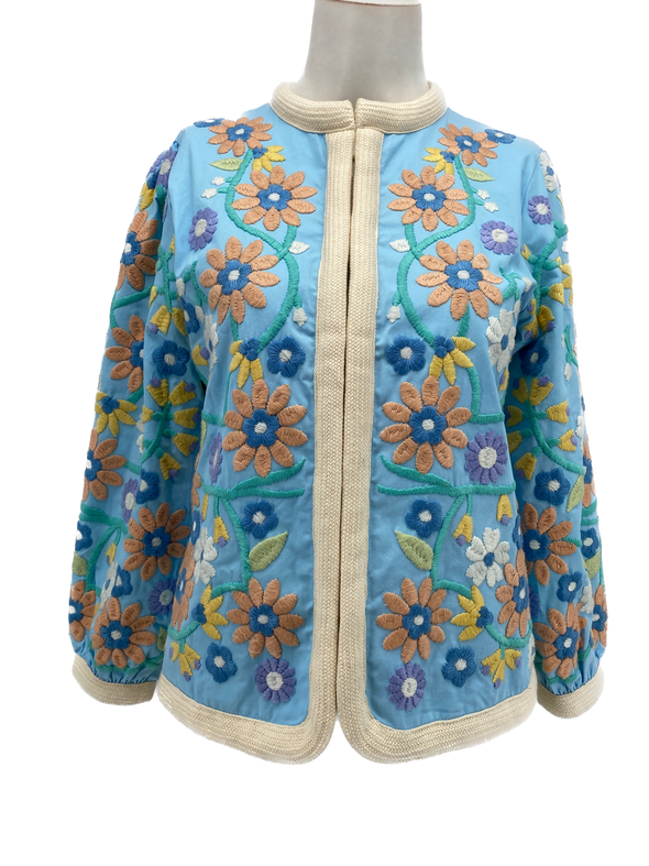 Veste à fleurs