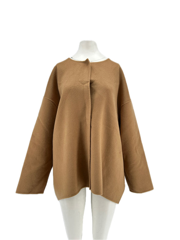 Veste en laine marron