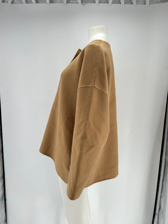 Veste en laine marron