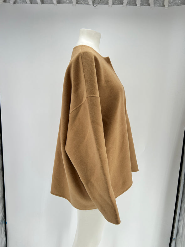 Veste en laine marron