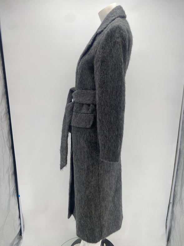 Manteau long gris